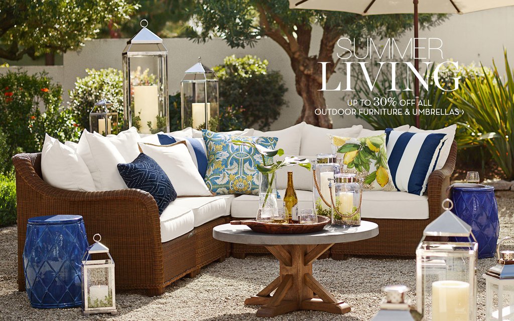 Pottery Barn Summer Sale