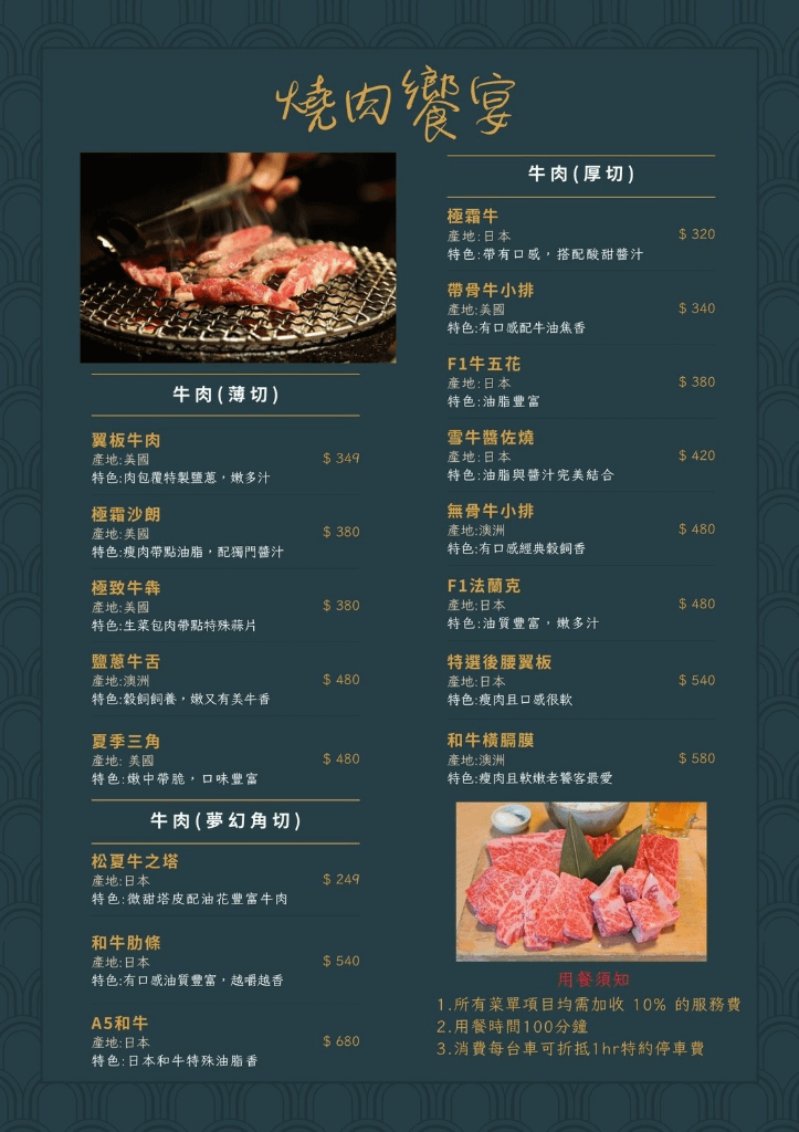 「燒肉界的網紅」桃園人氣美食川御燒肉專門店。