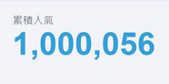 my blog : 1,000,000