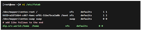 【Linux】Linux NFS檔案分享伺服器