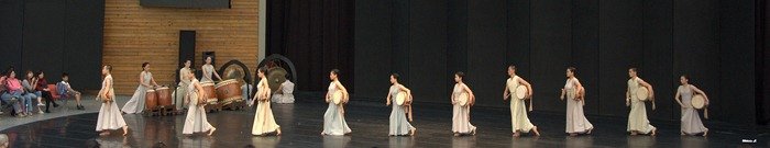 花博舞蝶館 優人神鼓 花蕊渡河