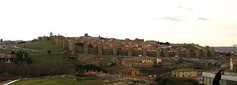 Avila ancient city wall