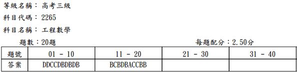 103高考_工程數學