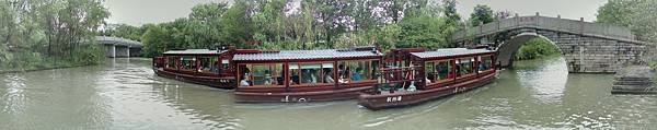 浙江杭州西溪濕地國家公園遊船