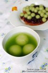 抹茶紅豆湯圓