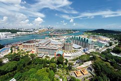 AerialViewResortsWorldSentosa