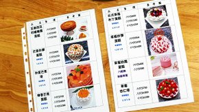 蛋糕menu,蛋糕客製化,苗栗在地甜點