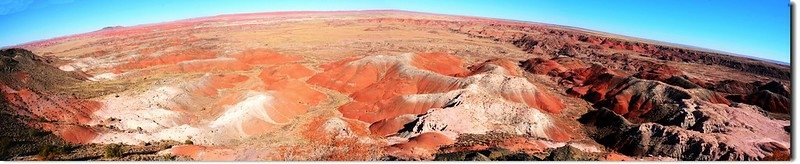 Painted Desert Panorama From Kachina Point 1