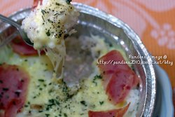 焗烤百里香培根飯
