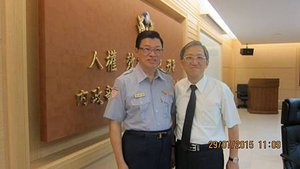 國道公路警察局長敦聘溫崇凱中醫師健康顧問2