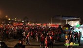 2012臺北國道馬拉松，充滿熱氣的柏油路