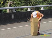 2012臺北國道馬拉松，充滿熱氣的柏油路 (7)