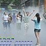 水池景觀造霧