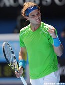 Rafael Nadal 以6-4,6-3,6-4擊敗 Tommy Haas 晉級第三輪