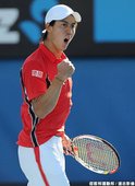 Kei Nishikori 錦織圭 以3-6,1-6,6-4,6-4,6-1 逆轉勝出晉級第三輪