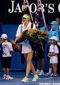Maria Sharapova 進場