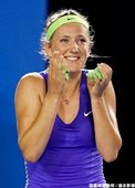 Victoria Azarenka 生涯第一次打進大滿貫決賽就封后 也將成為新科球后