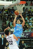 達欣田壘第四節挺身而出，全場貢獻13分9籃板，助達欣以75比64擊敗金酒