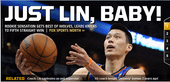FOXSports頭條 林書豪 JUST LIN, BABY! 2012.02.11