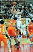 台啤楊敬敏攻下本場最高的26分，帶領台啤喜迎三連勝