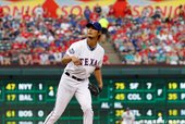 達比修生涯初登板