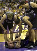 2002--含恨的鼻血-Mike Bibby