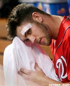 Bryce Harper 帶傷上陣