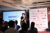 美國傳奇球星亞洲之旅宣傳記者會 主持人--秀萍