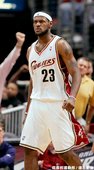 LeBron James --2006年 對巫師  季後賽第一次大三元