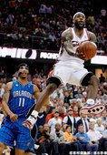 LeBron James --2009年 對魔術  小皇帝的魔法棒