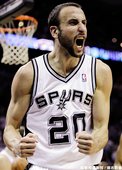 Manu Ginobili 在西區冠軍賽第五場擔任先發