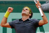 Federer 苦戰五盤大逆轉勝 Del Potro
