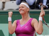 Kvitova 擊敗 Shvedova 晉四強