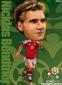 丹麥隊招牌球星 Nicklas Bendtner