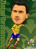 瑞典隊招牌球星 Zlatan Ibrahimovic