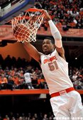 中鋒--4.Fab Melo--雪城大學（Syracuse），大二（7呎，255磅）