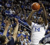 小前鋒--1.Michael Kidd-Gilchrist--肯塔基（Kentucky），大一（6呎7，233磅）