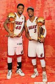 Wade 與 Haslem 聯手拿下兩座冠軍