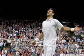 Djokovic 以 3 比 1 淘汰 Stepanek