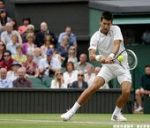 Djokovic 以 3 比 1 淘汰 Stepanek