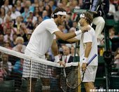 Ferrer 直落三淘汰 Juan Martin del Potro