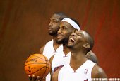 2003 T--LeBron James (1)  Chris Bosh (4)  Dwyane Wade (5)  James Jones (49)