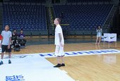 白色巧克力 Jason Williams 開賽前熱身