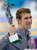 [男子游泳] 「飛魚」M.Phelps 獲頒終身成就獎