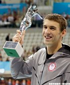 [男子游泳] 「飛魚」M.Phelps 獲頒終身成就獎