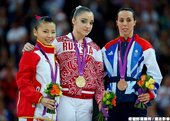 [女子體操] Aliya Mustafina 摘下高低槓金牌