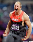 [男子鐵餅] 金牌選手 Robert Harting