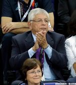 David Stern 場邊觀戰