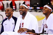 Kobe Bryant ,  LeBron James & Carmelo Anthony