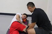 張宗憲賽後按摩